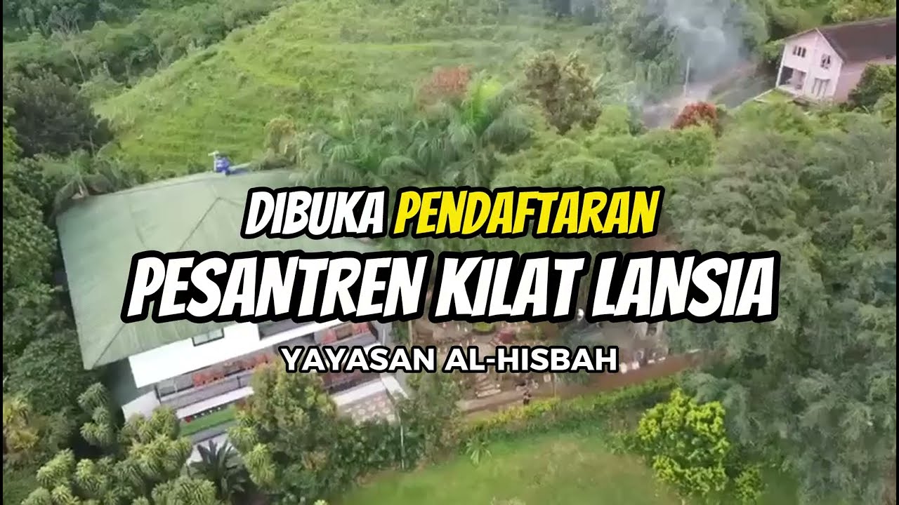 Pendaftaran Program Pesantren Kilat Lansia - Yayasan Al Hisbah