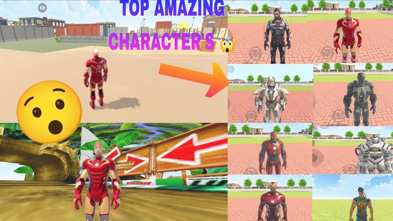 TOP MOD'S 😲 | TOP 10 IRONMAN CHARACTER'S 🤯 | NEW FEATURES 🤫 | 