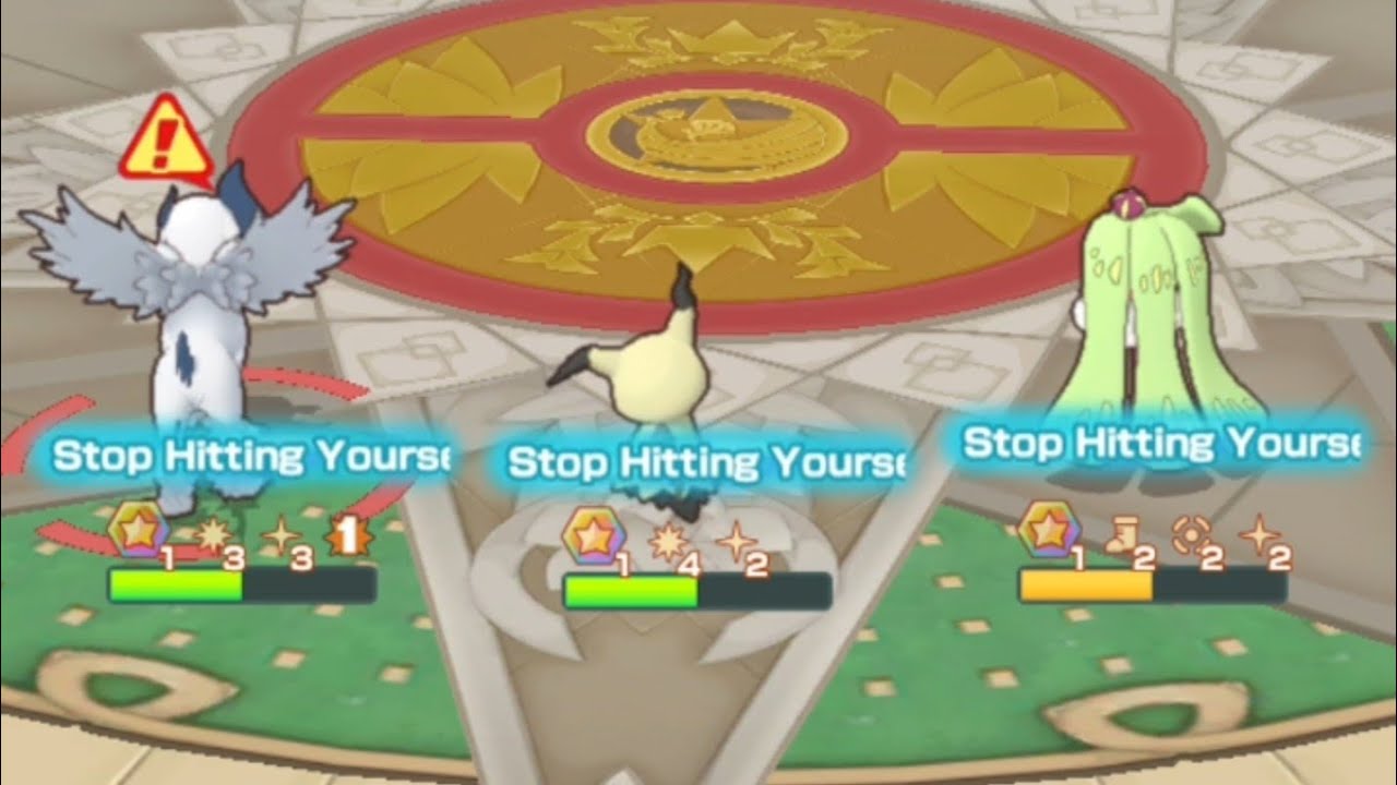 Master Mode 1500pt Pre-Sync clear, but the enemies commit seppuku... -Pok&eacute;mon Masters EX
