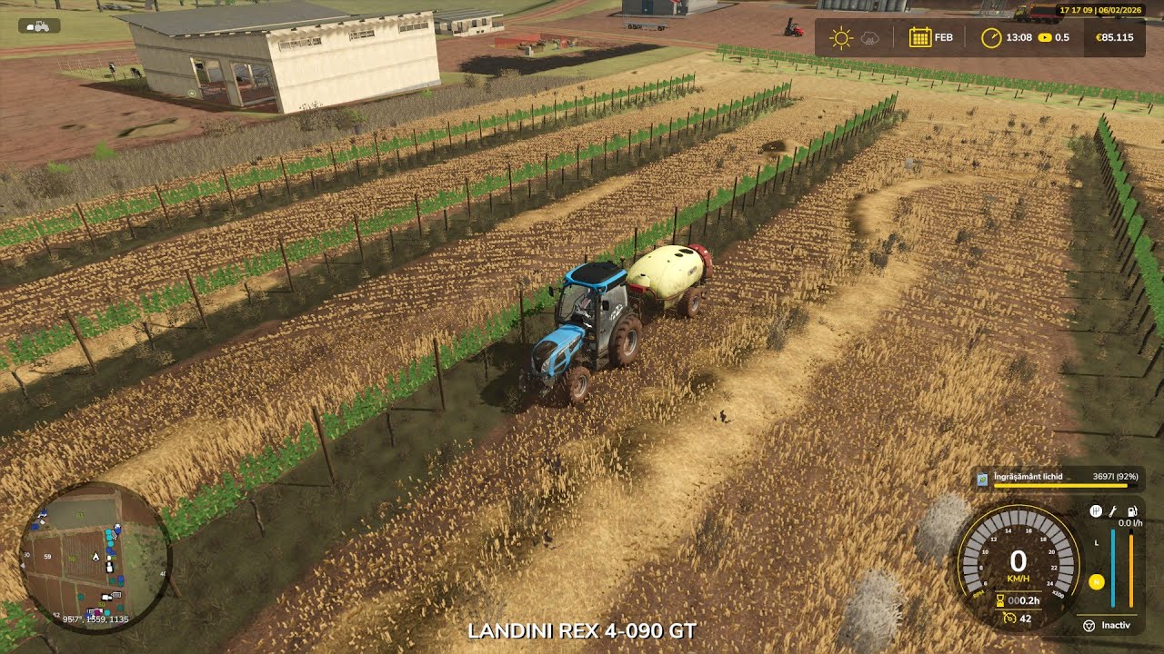prima productie de struguri #farmingsimulator 25 ep.45