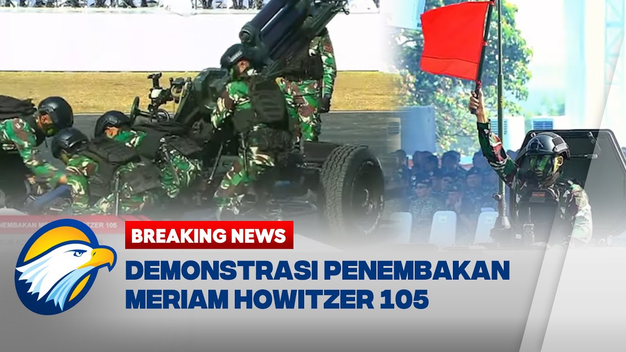 BREAKING NEWS - Atraksi Pasukan TNI dalam Upacara Gelar Pasukan Operasional & Kehormatan Militer