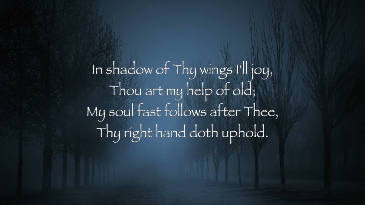 Psalm 63 (w/lyrics) male voice