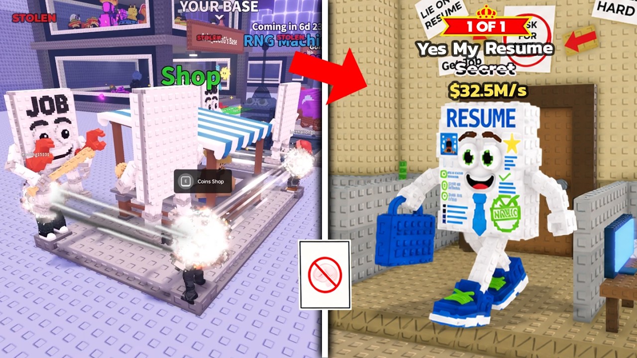 New Brainrot! | New Job Job Job Sahur Ritual | Steal a Brainrot
