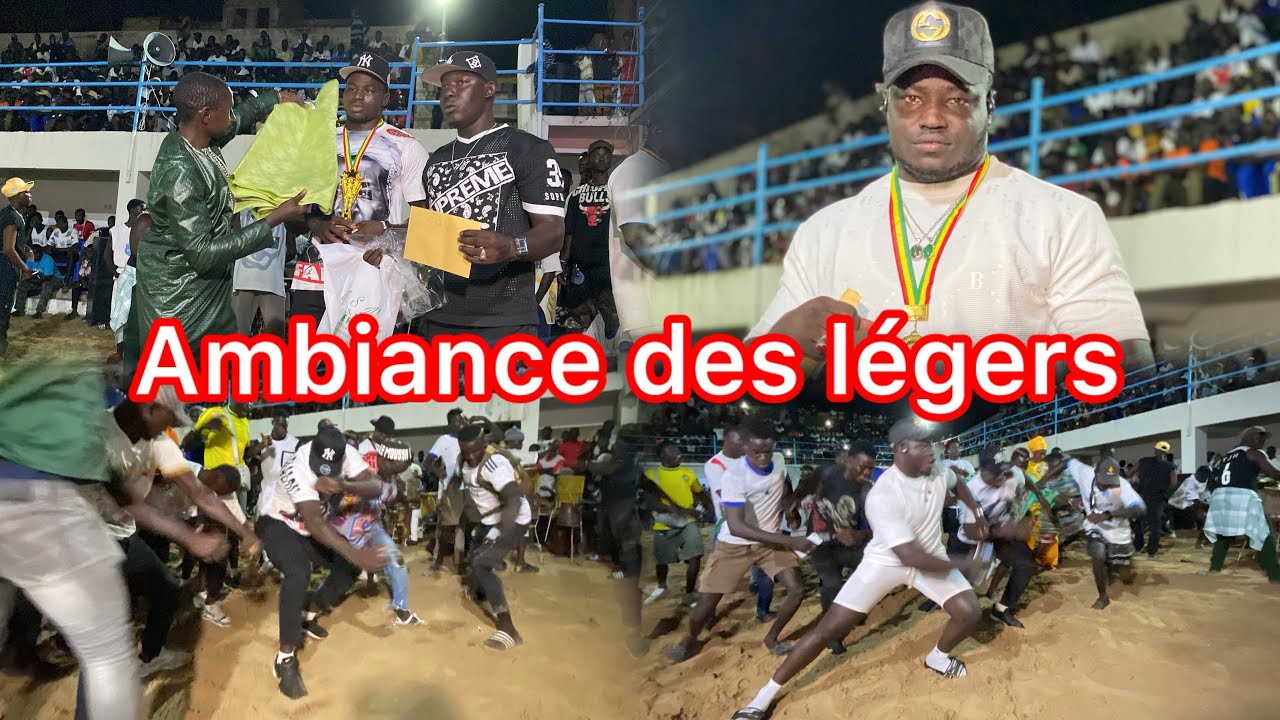 Ambiance de Legers Trophée Meilleur lutteur Journée des Tv Tv à Adrien Senghor 24 Août 2025