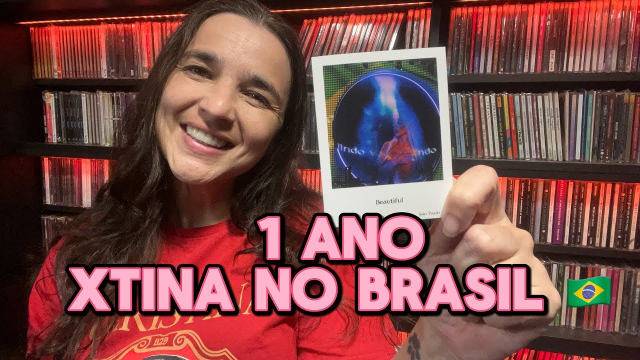 Álbum de Recordação - Xtina no Brasil  | Stephpopcollection