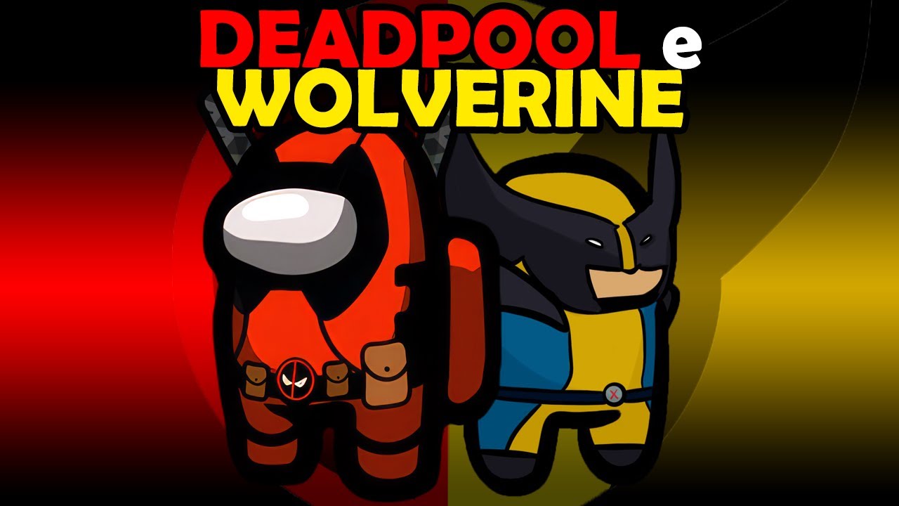 Fiz o DEADPOOL e WOLVERINE serem PARCEIROS IMPOSTORES no Among Us