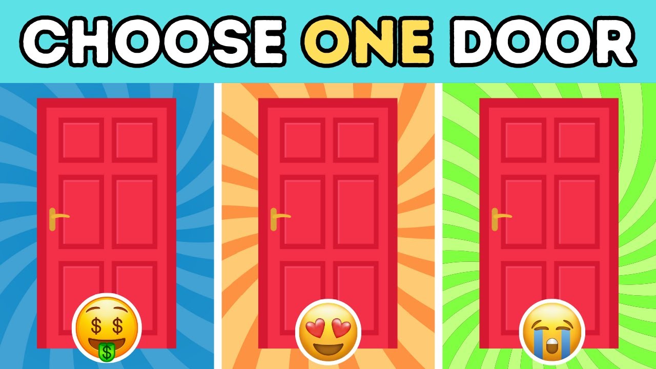 Choose One Door! | 2 GOOD and 1 BAD Edition | Are you LUCKY or Not?!🍀