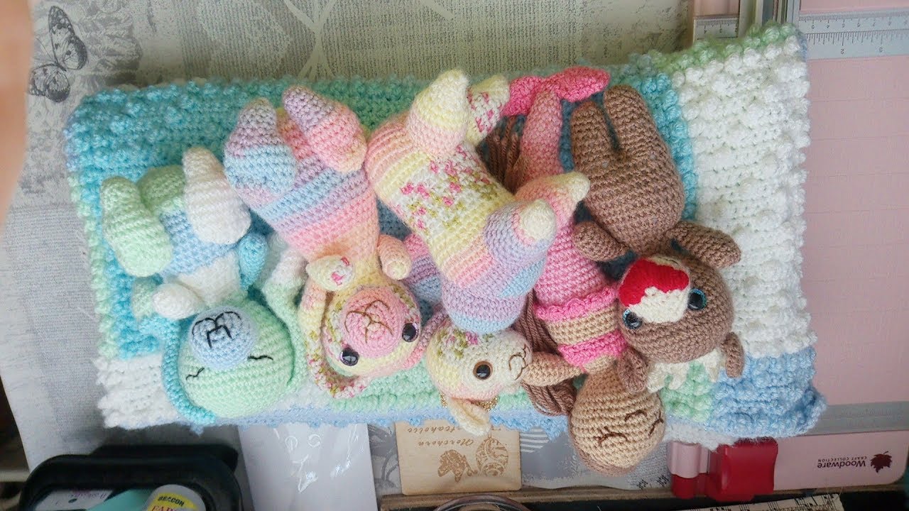 Mail Time - While Darcey Sleeps - Custom Blankey and CE Tested Teddy Collection Show & Tell