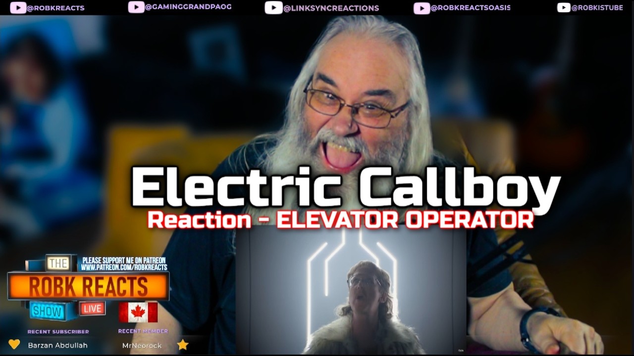 Electric Callboy Reaction - ELEVATOR OPERATOR: First Time Hearing This Epic Track!
