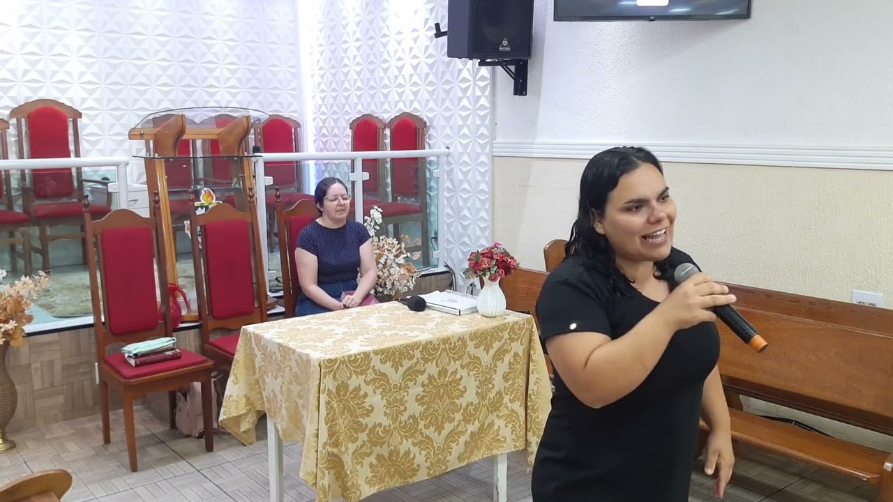 Culto círculo de oração UFADEB 53 AD Belém Santana do agreste jovem Letícia louvando 12/02/2026