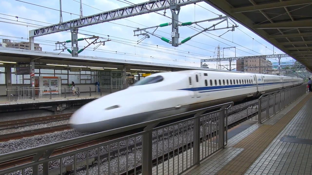 【東海道新幹線】2013_小田原速度計測 passing Odawara