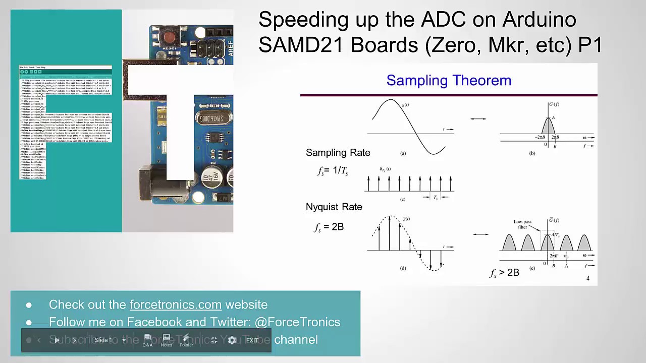 Speeding up the ADC on Arduino SAMD21 Boards (Zero, Mkr, etc) P1