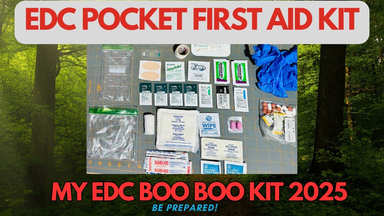 EDC Pocket First Aid Kit - Every Day Carry DIY