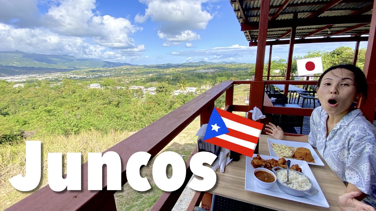 Comida Puerto Rico Japonesa encontró muy bonitos sitios en Juncos !! Puerto Rico vlog