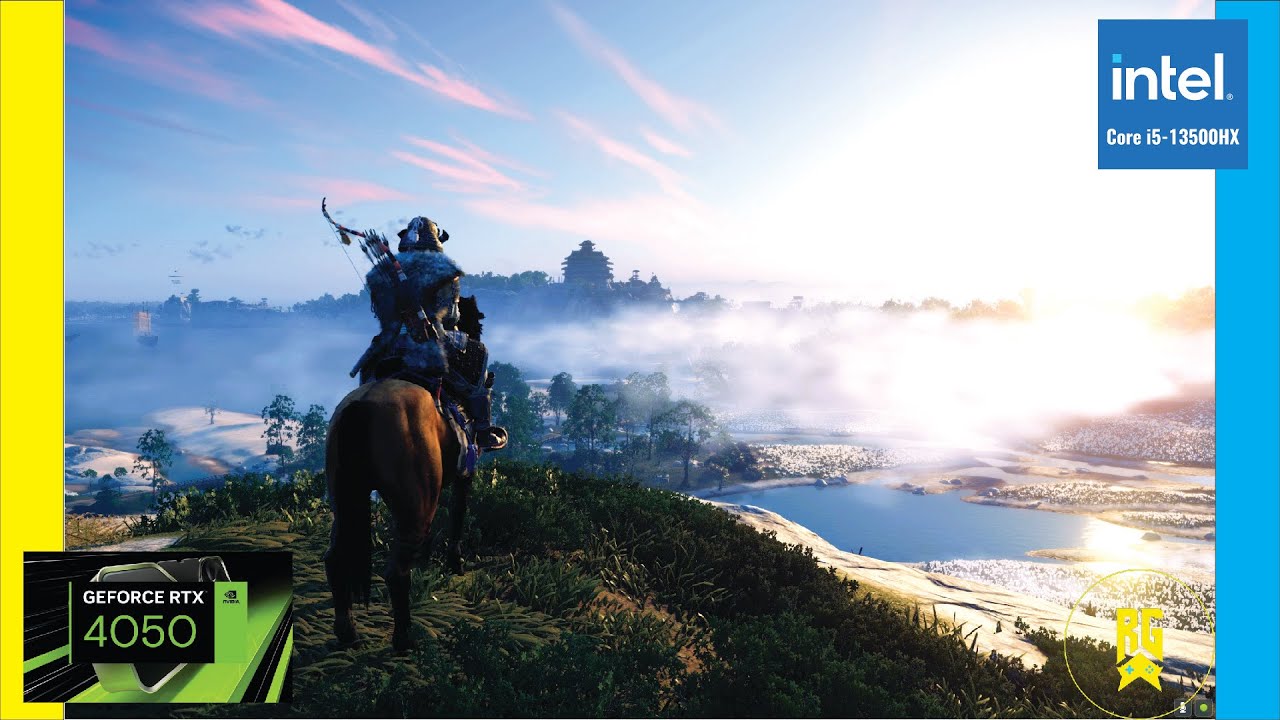 Testing Ghost Of Tsushima on RTX 4050 Laptop (All Settings).