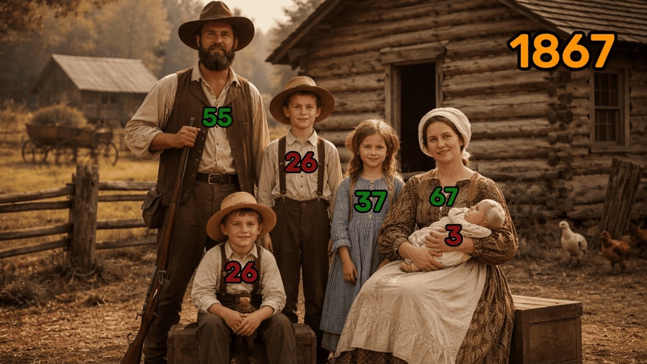 Short Life of the Youngest Child &mdash; Chronology of an American Family (1800&ndash;1890)