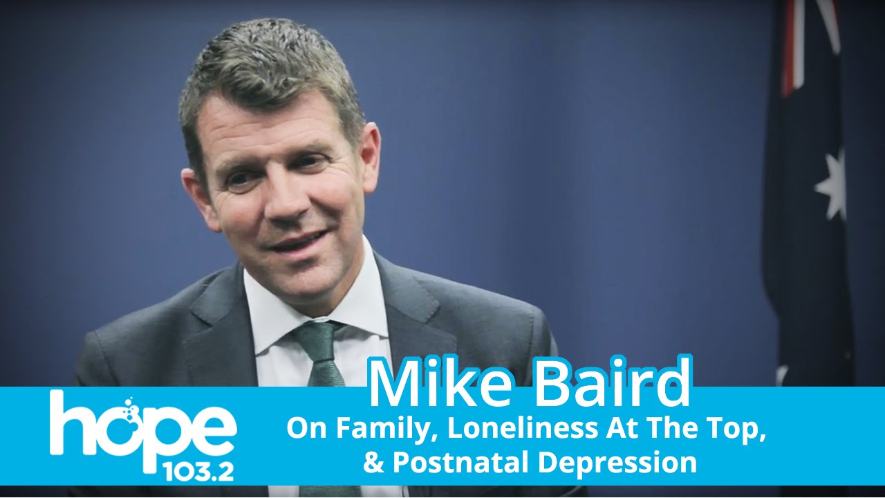 Mike Baird On Family, Loneliness At The Top&mdash;And Postnatal Depression