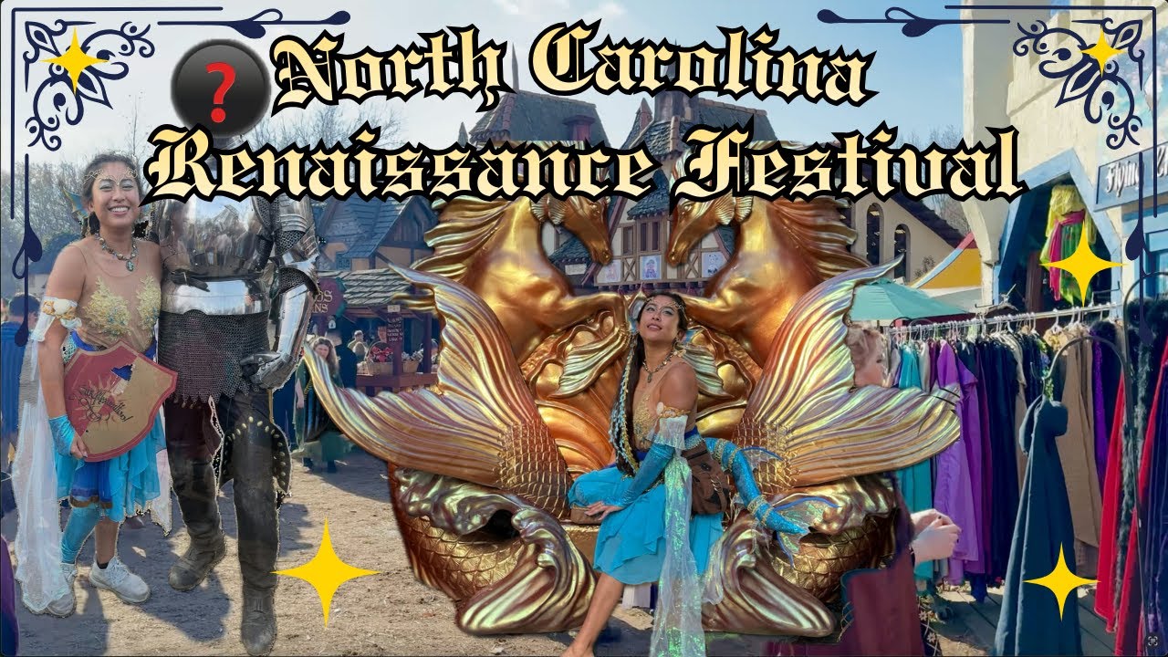 I Went to the 2025 Carolina Renaissance Fair as a Mermaid… and Got Engaged to a Jousting Knight?!