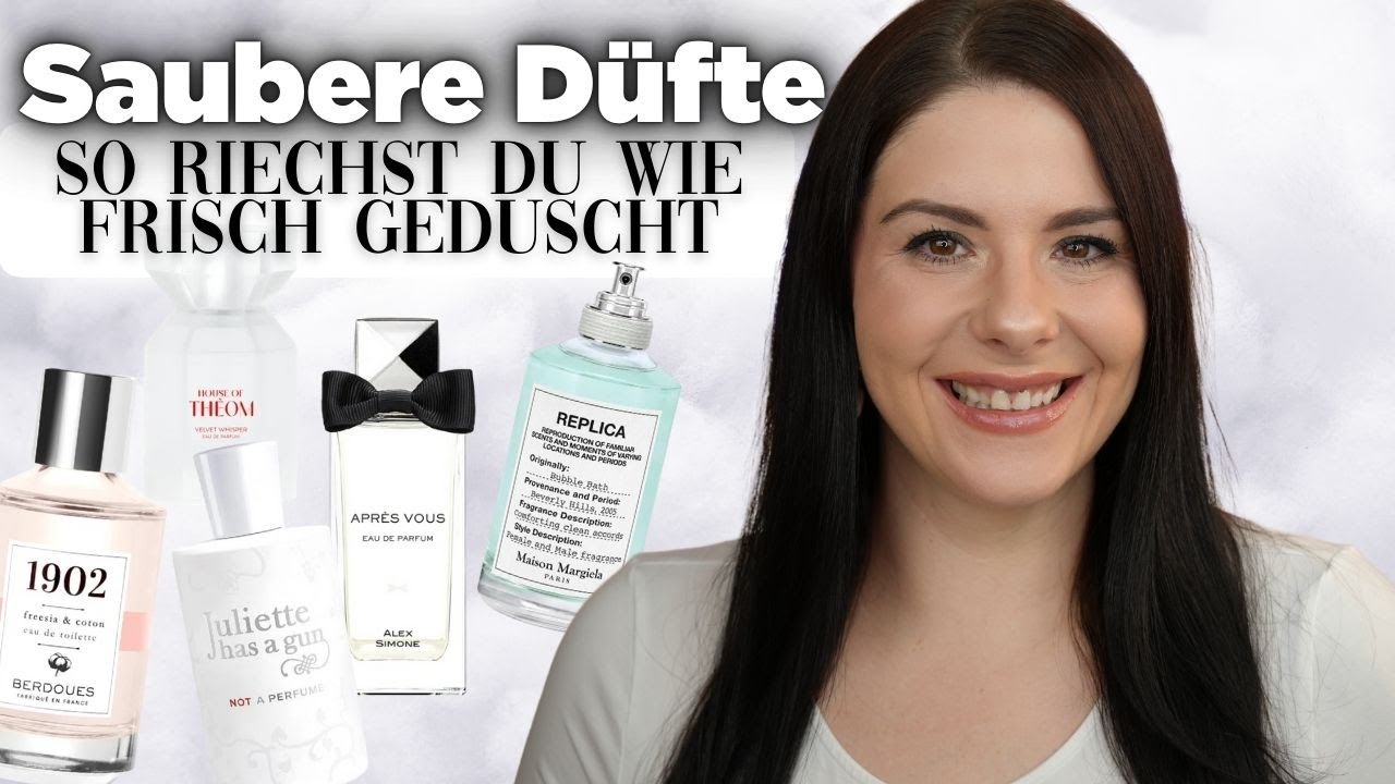 Saubere Düfte | So riechst du wie frisch geduscht 🛁