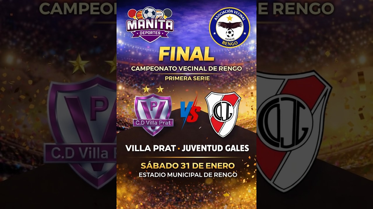 PRIMERA SERIE - V  PRAT   J GALES   - FINAL CAMPEONATO VECINAL POR SERIE