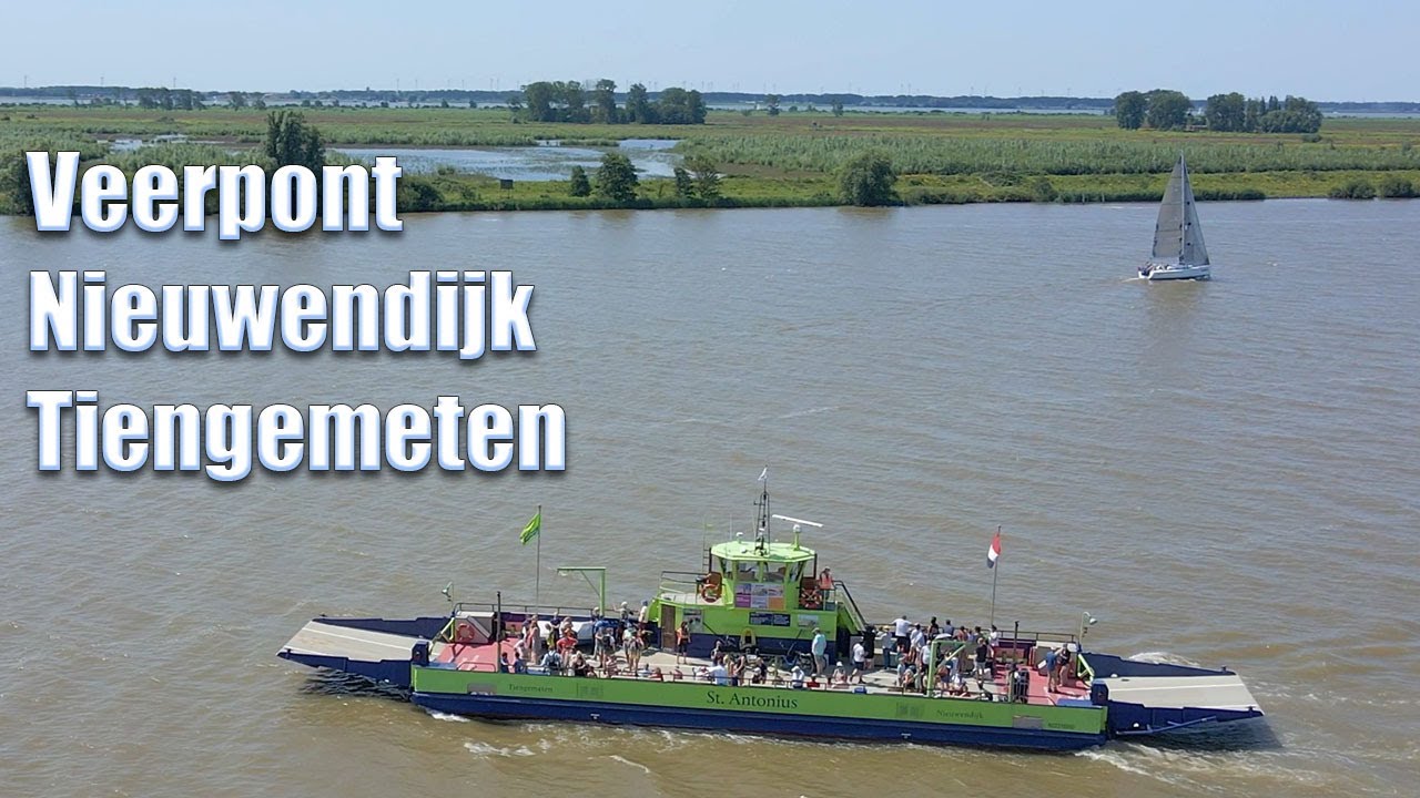 Pont Nieuwendijk Tiengemeten, Veerdienst Tiengemeten Hoeksche Waard