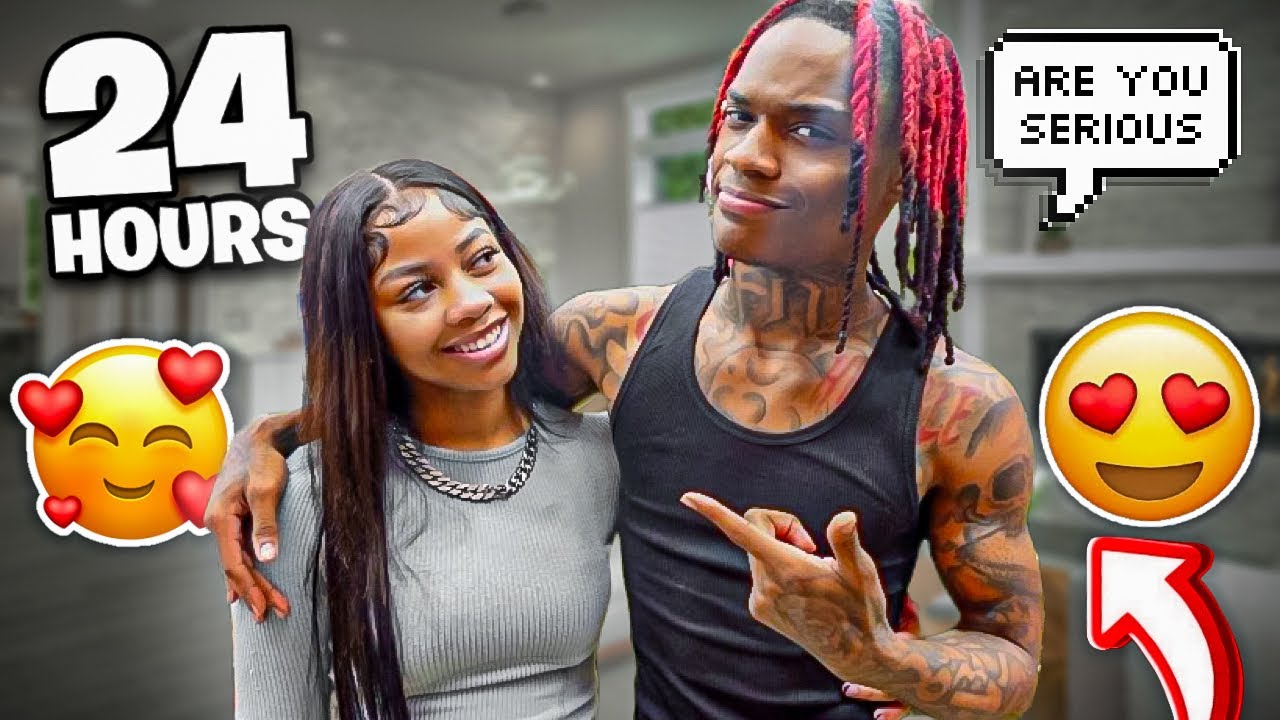 CALLING NUNU "BAE” FOR 24 HOURS 🥰 !! **we kissed**