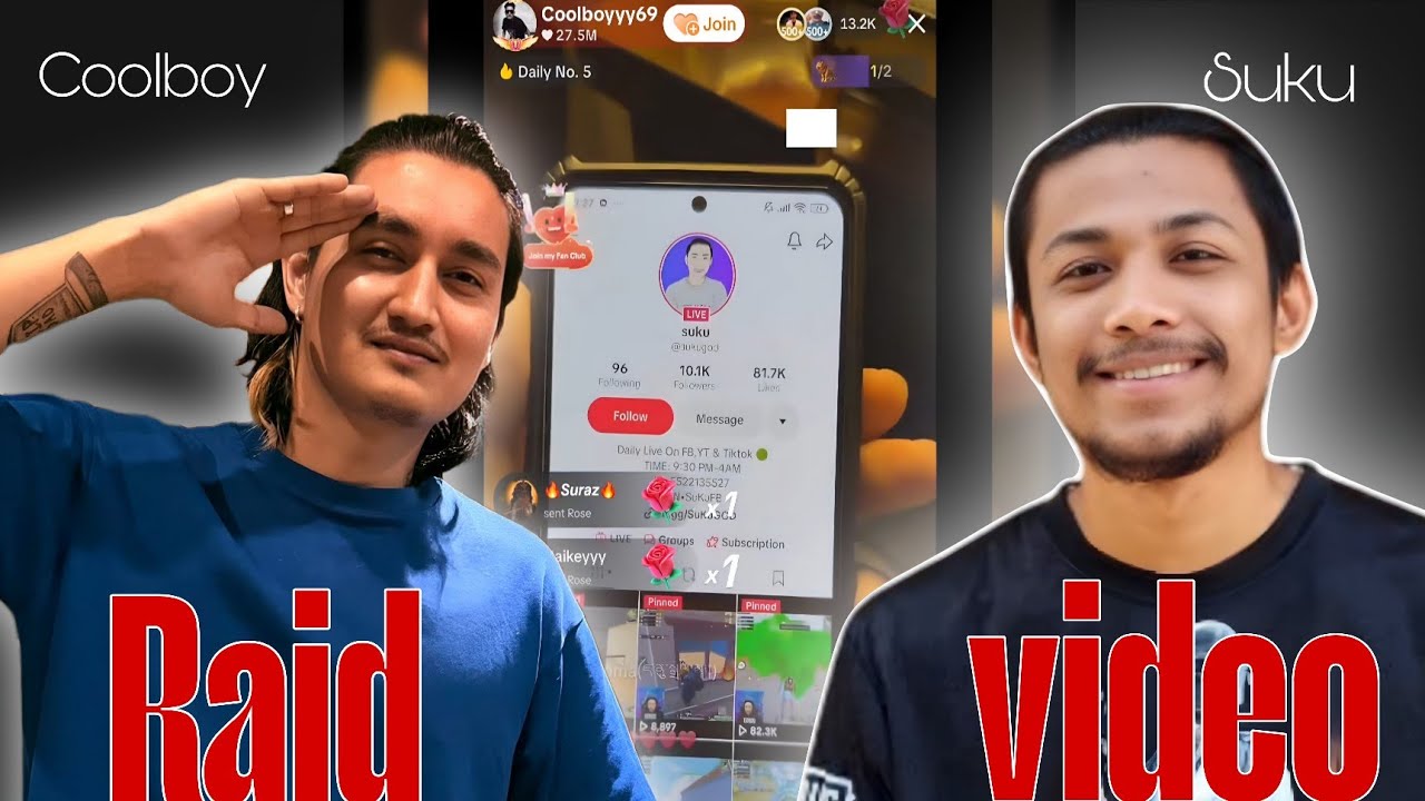 Coolboy raid to Suku 😱 #dtnsuku #suku #coolboy #sukulive 