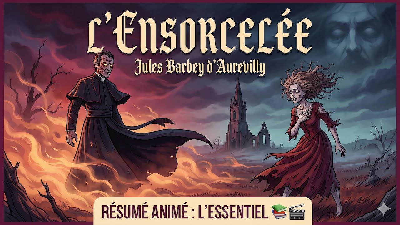 L'Ensorcelée - Jules Barbey d’Aurevilly | Résumé animé pour comprendre l’essentiel 📚🎬
