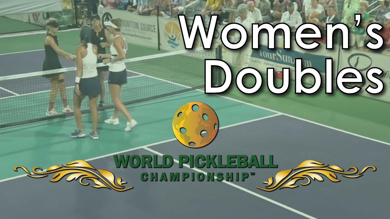 2019 WPC - Women's Doubles Gold Medal - Jardim | Kovalova vs. Waters | Waters
