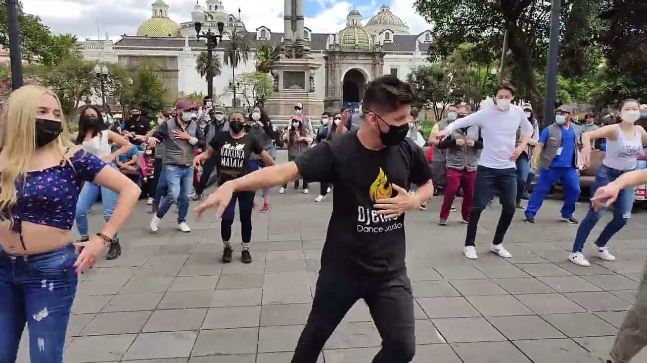 Djemb&eacute; Dance Studio FLASHMOB Secretar&iacute;a de salud del municipio de Quito
