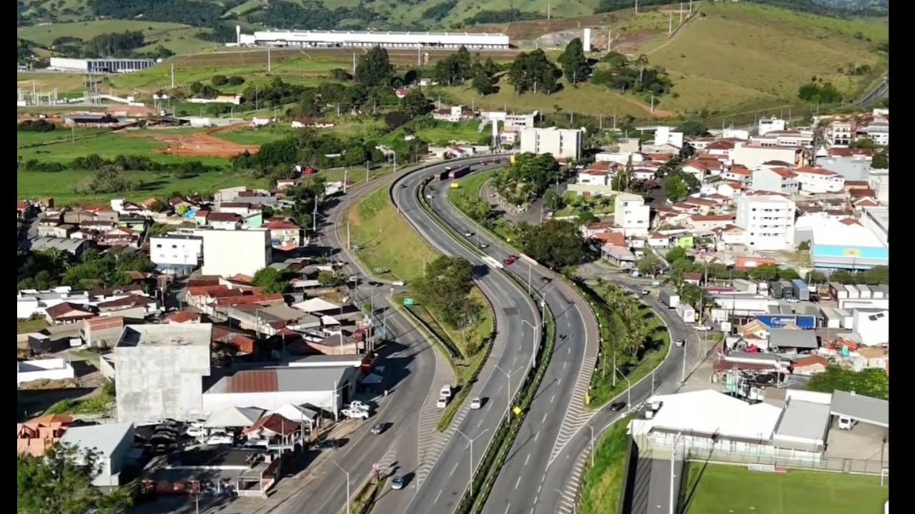 Trajeto de Extrema, MG x Bragança Paulista, SP  Rodovia Fernão Dias, BR 381