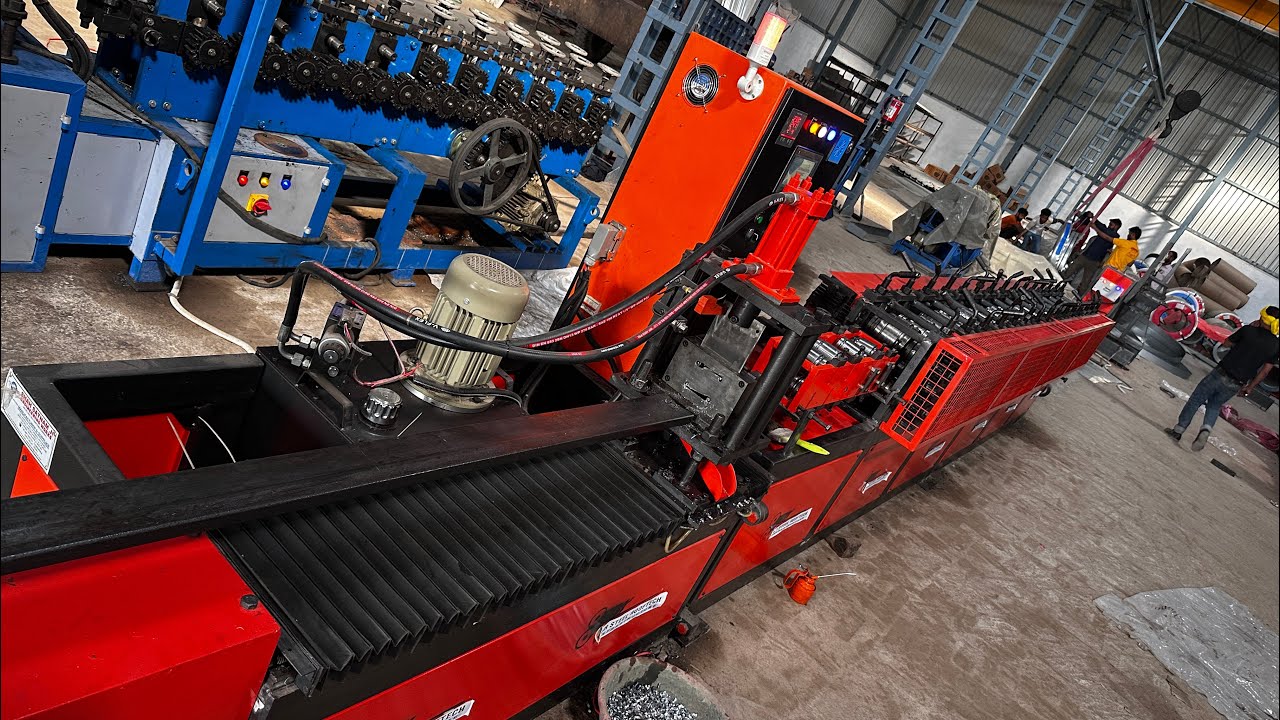 Live Fully Automatic Rolling Shutter Machine Production at Client's Factory India's Fastest Machine