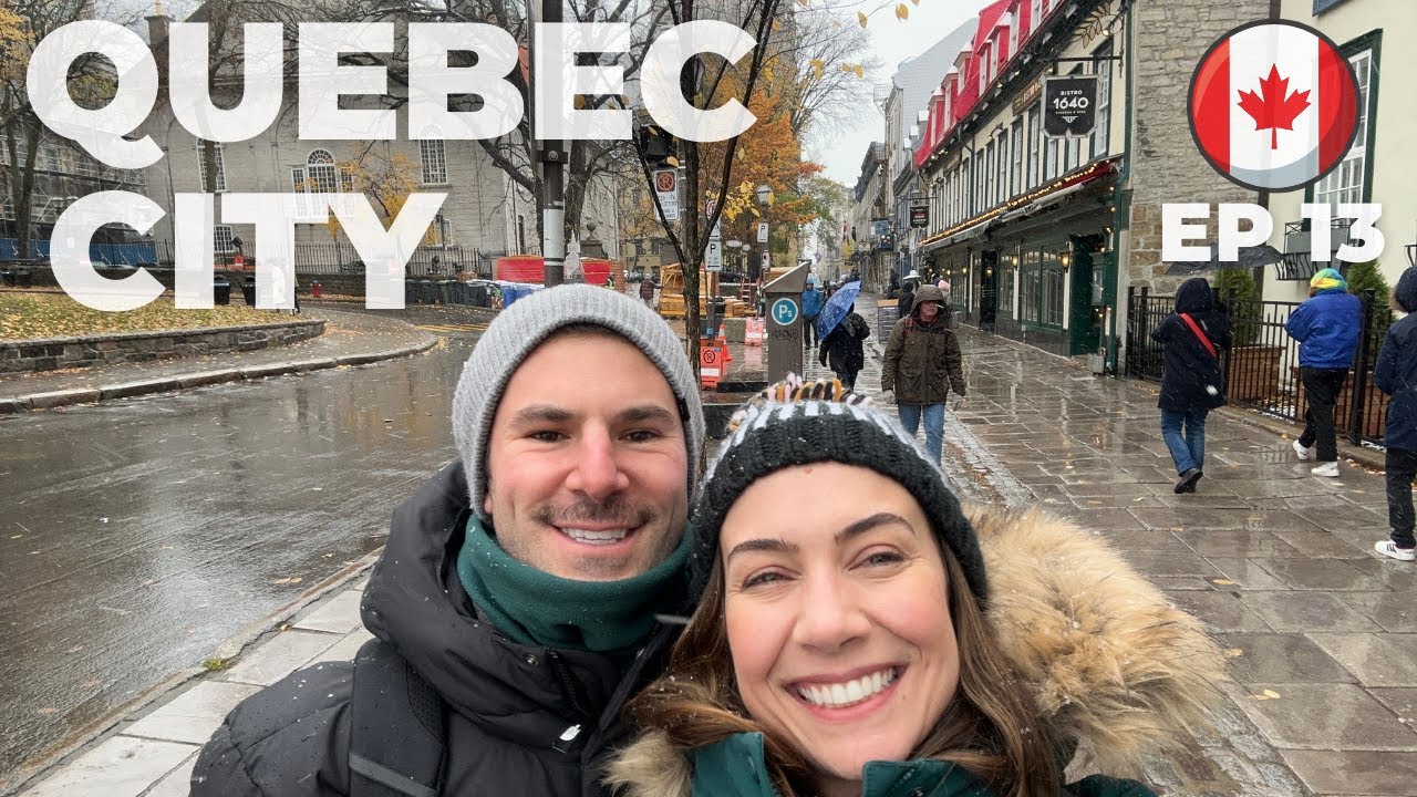 Quebec City uma cidade encantadora - EP 13 QUEBEC CITY