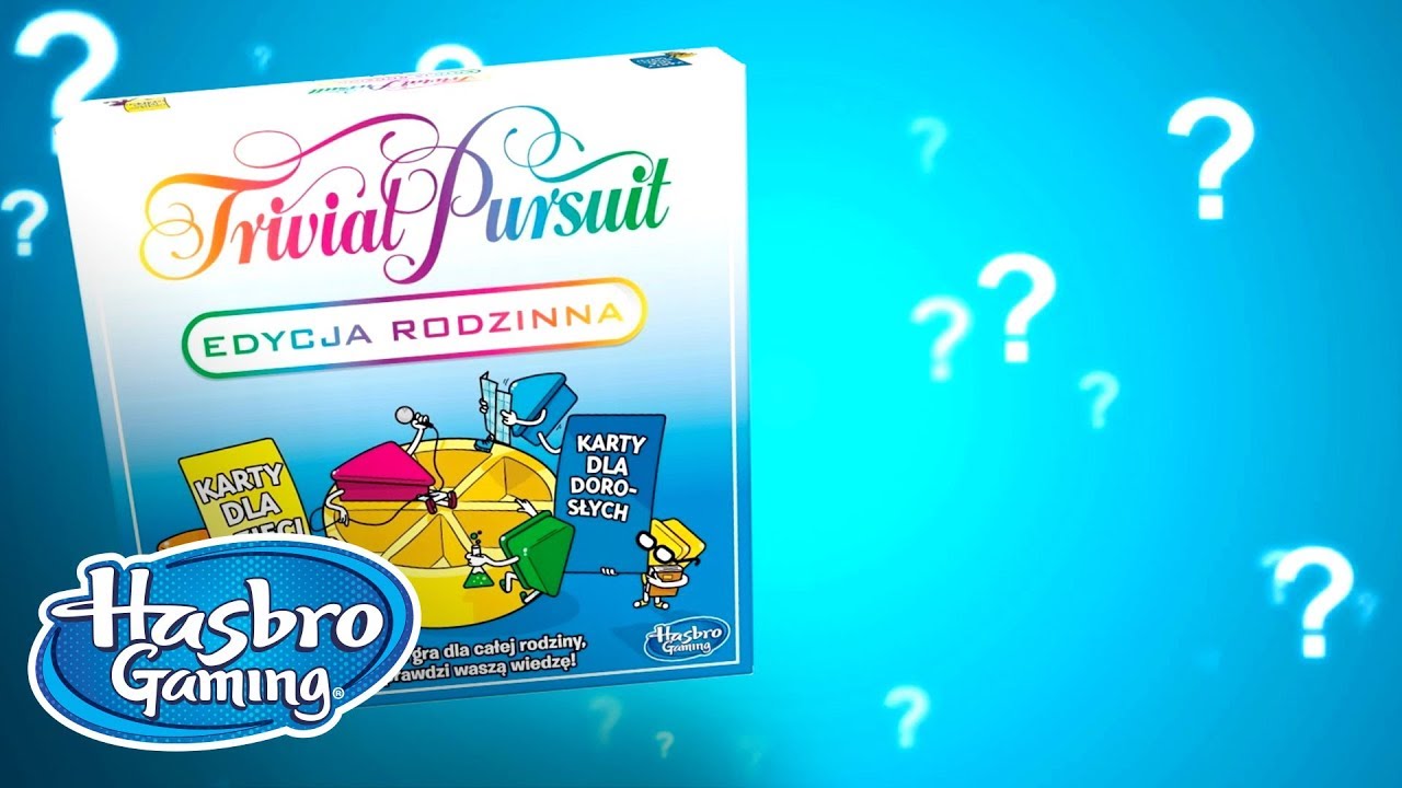 Hasbro Gaming Polska - Jak grać w Monopoly Trivial Pursuit Edycja Rodzinna
