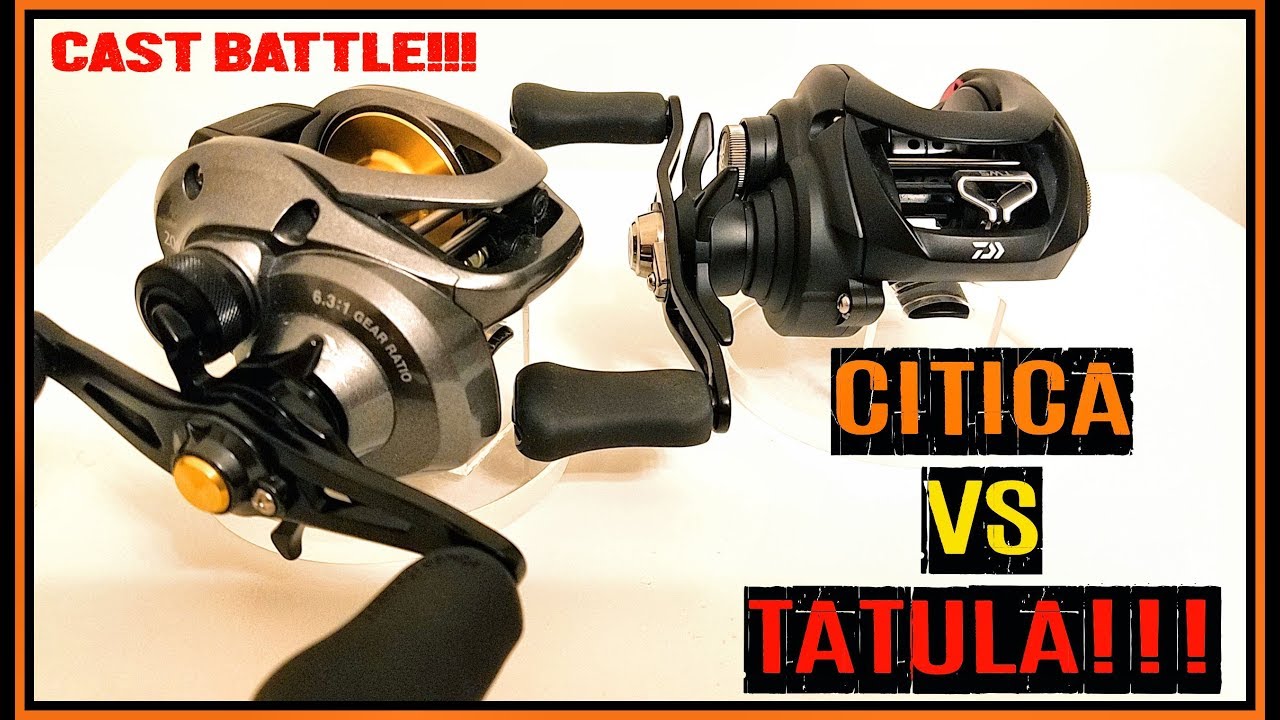 THE NEW DAIWA TATULA 100 VS SHIMANO CITICA!!! LIPLESS CRANK BATTLE
