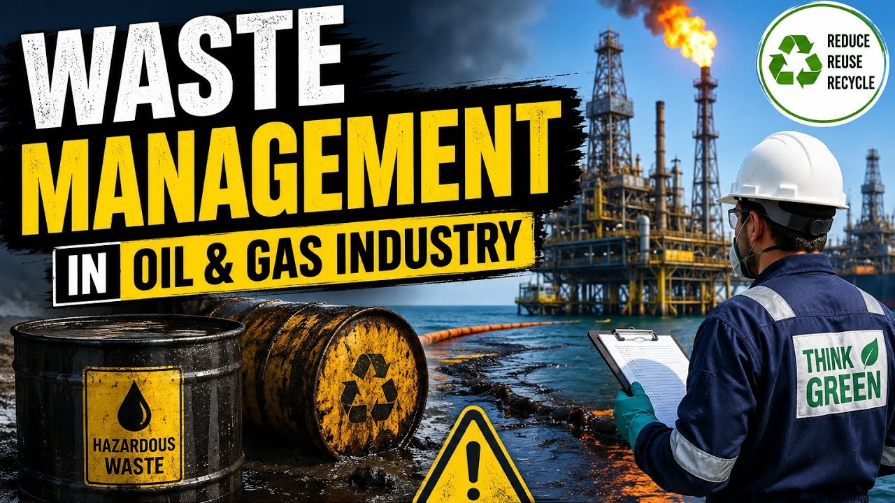 Waste Management in Oil and Gas Industry | Types of Waste in Oil and Gas Industry| IITC 