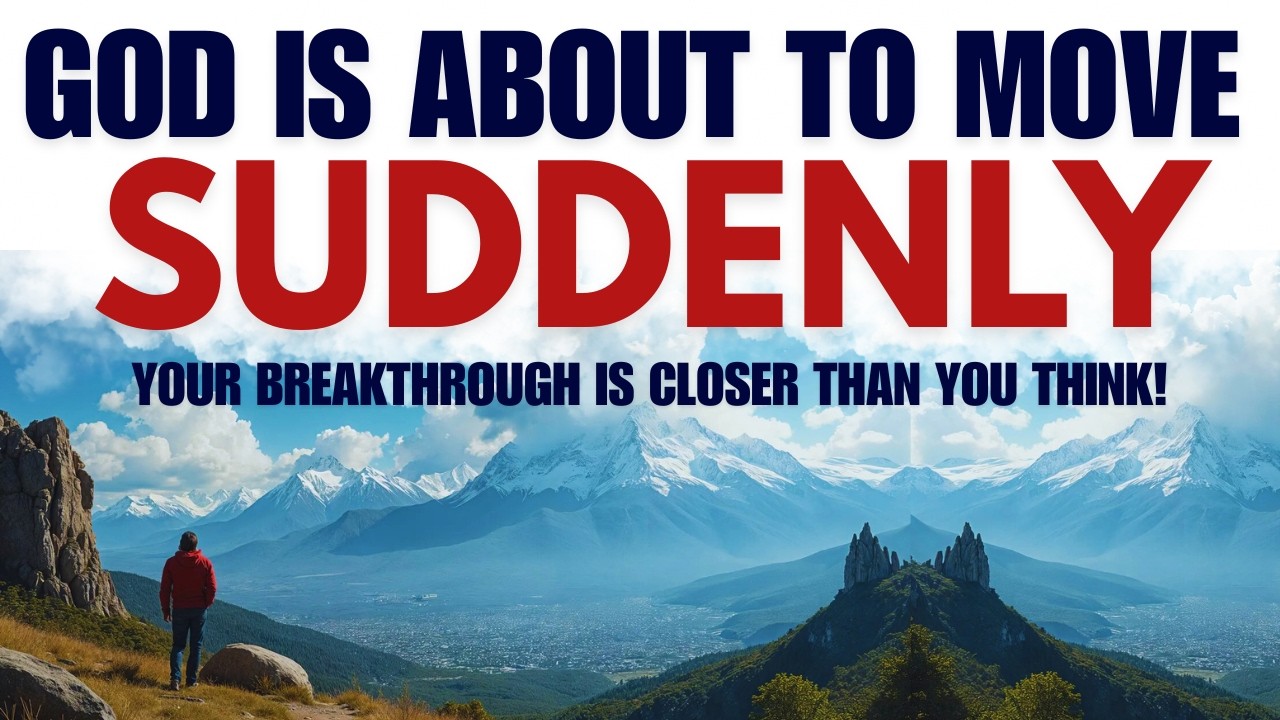 GOD IS ABOUT TO MOVE SUDDENLY IN YOUR LIFE | A Powerful Sermon on Divine Acceleration & Breakthrough
