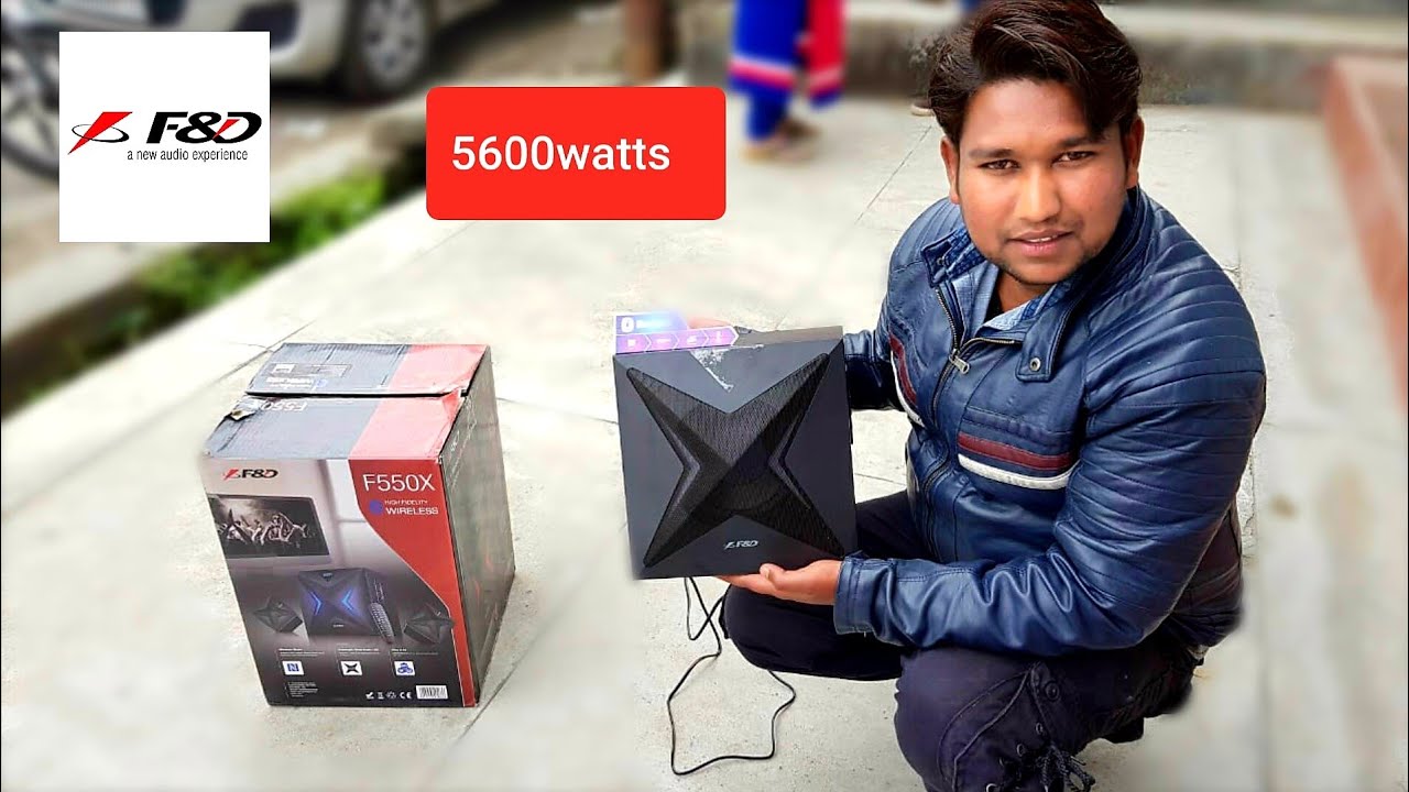 F&D F550X 2.1 HOME THEATER || SOUND TEST || 5600watts POWERFUL BASS (ONLY 5000rs)