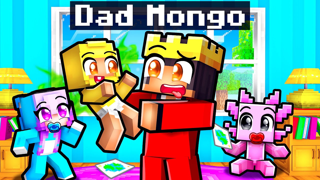 Mongo has KIDS in Minecraft!