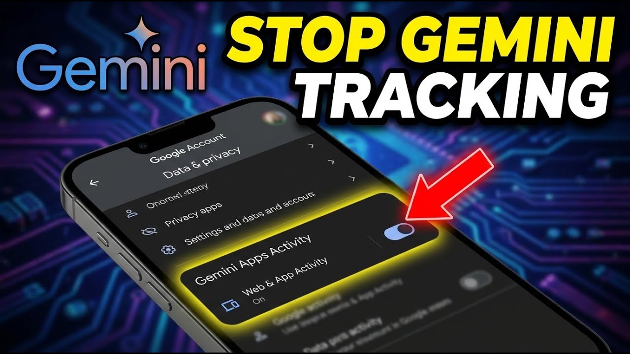 Как отключить расширенное отслеживание активности Gemini в учетной записи Google &mdash; полное руковод...