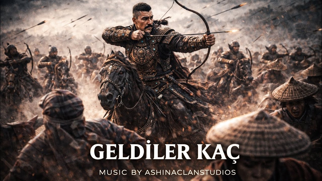 Geldiler KAÇ! - MÜZIK #bozkurt #göktürk #türktarihi
