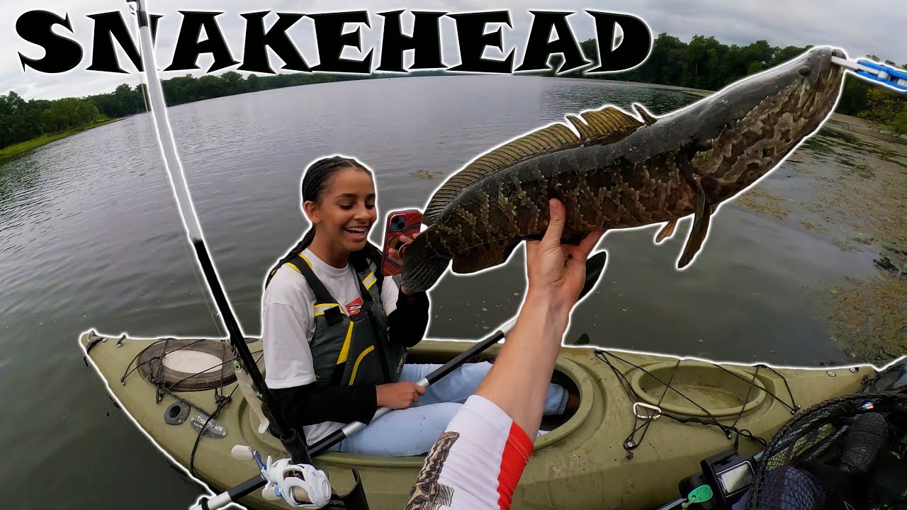 SNAKEHEAD KIDS: Daddy-Daughter Snakehead Fishing on the Chesapeake Bay