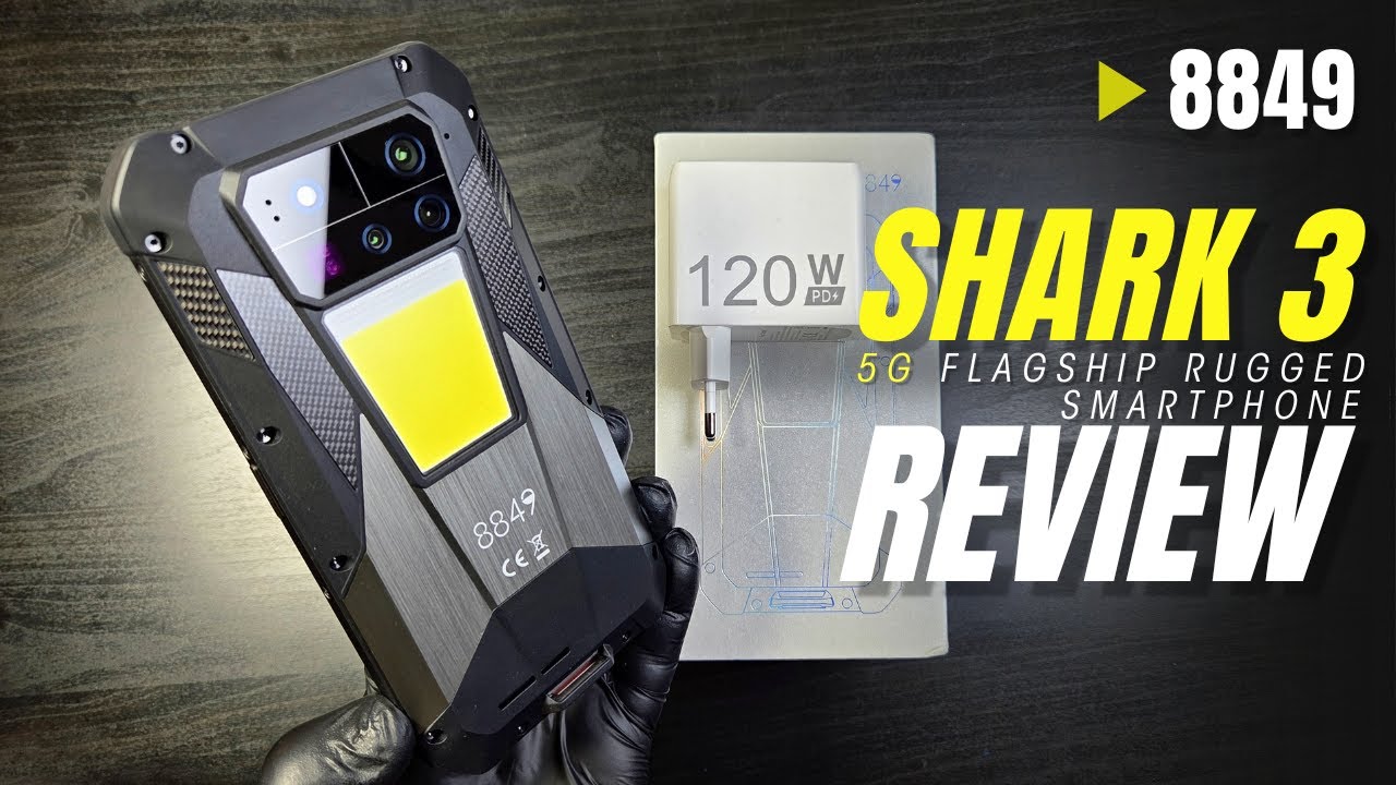 8849 Shark 3 REVIEW: Ultimate Rugged Smartphone 2025?