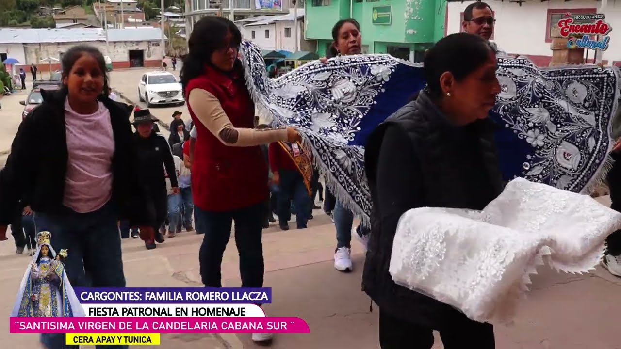 CABANA SUR 2026 VIRGEN DE LA CANDELARIA - BARRIOI QUICHIPATA CARGONTES FAMILIA ROMERO LLACZA