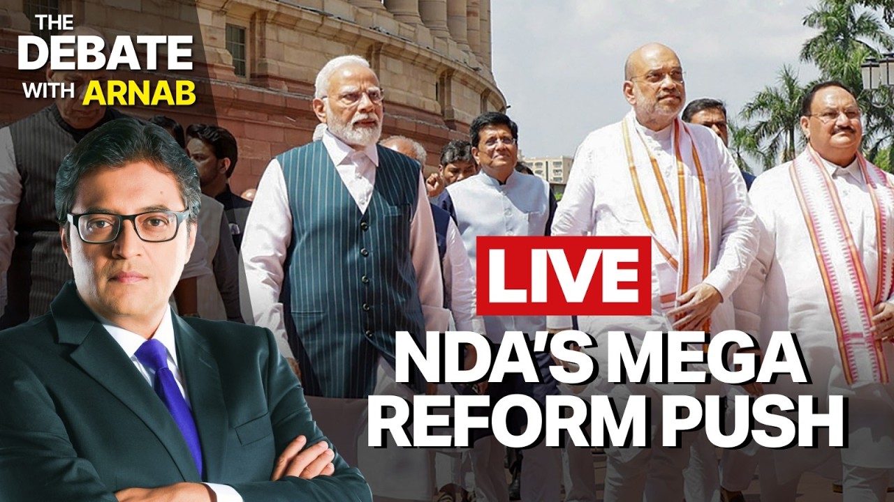 Debate With Arnab LIVE: Monsoon Session Begins As NDA Set To Push Key Bills With Super Majority