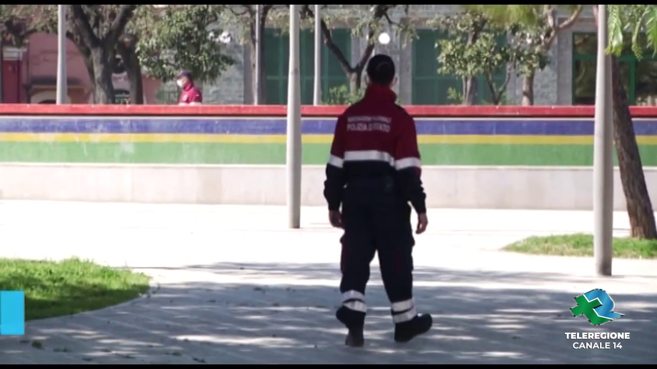BARLETTA L' Associazione Nazionale di Polizia in campo per i controlli TG TELEREGIONE 20 03 2020