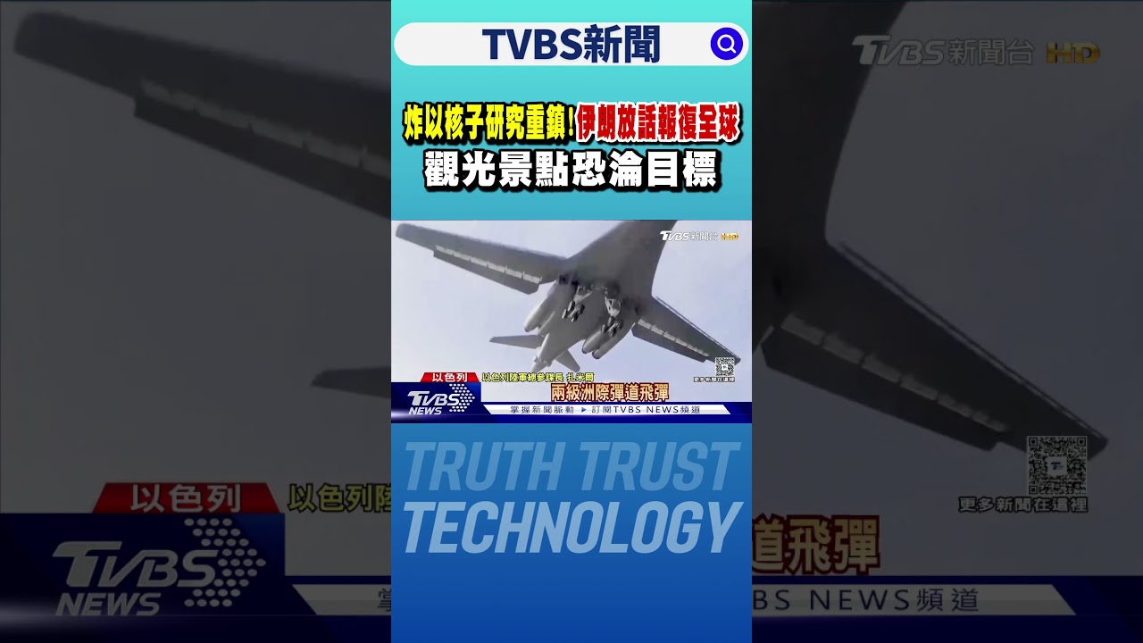 炸以核子研究重鎮!伊朗放話報復全球　觀光景點恐淪目標｜TVBS新聞 @TVBSNEWS01