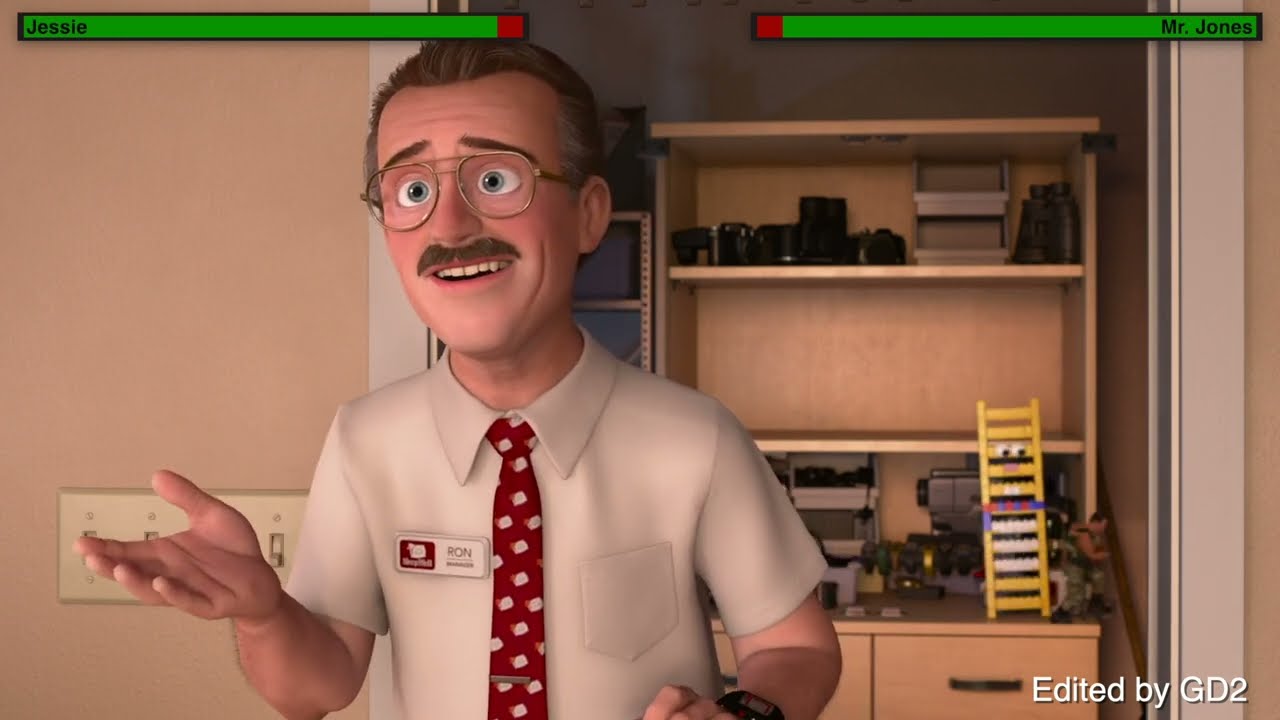 Toy Story of Terror! Final Battle with healthbars