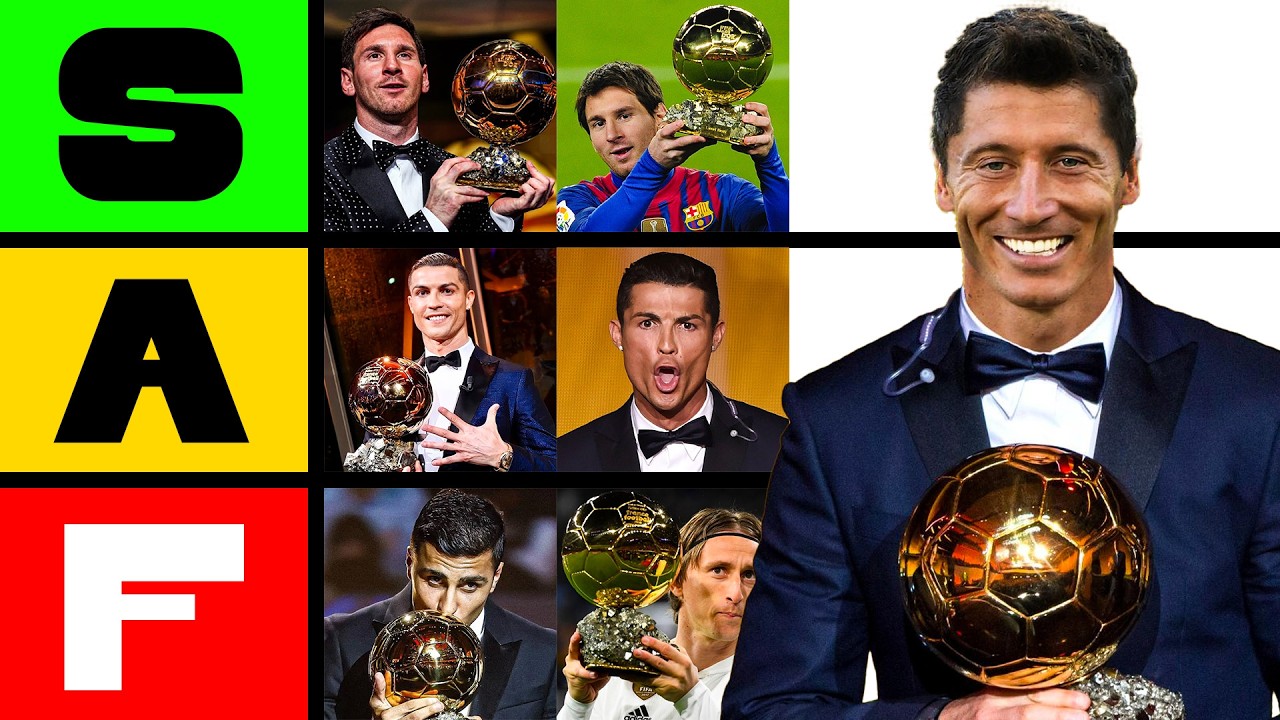 Ranking EVERY Ballon d'Or Winner Since 2000