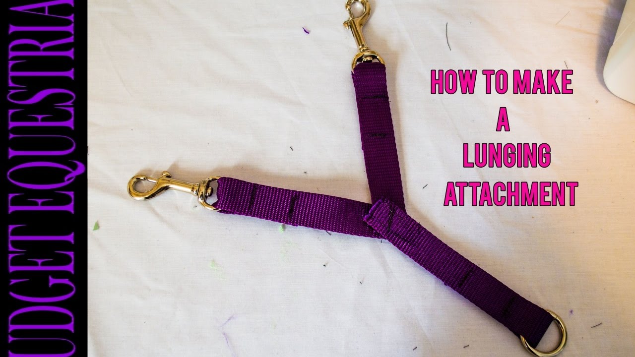 How To Make A Lunge Strap Attachment for Lunging Horses